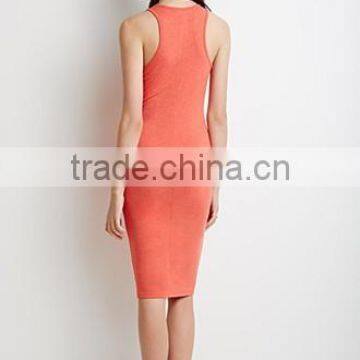 Pure Color Cultivate One's Morality Dress photo-3