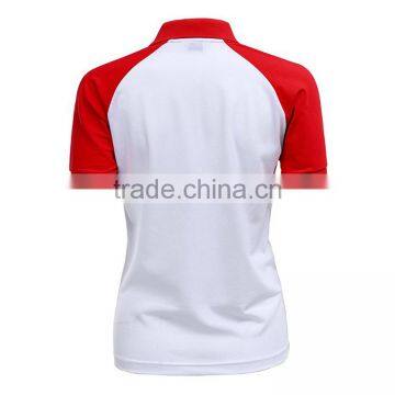 Latest Design Wholesale Ladies 100% Polyester Cool Dry Fit Cheap Polo Tshirt photo-4