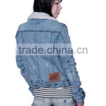 High Quality Fashion Impeccable Fit Women Denim Jackets photo-4