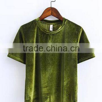 Runwaylover EY2389B Ladies Sexy 2017 Short Sleeve Crop Tops photo-6