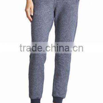 Next Level Apparel Women's Denim Fleece Jogger Pants - 52% Cotton, 48% Polyester Heathered Fleece and Comes With Your Logo photo-2