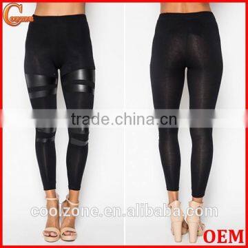 2015 New Design Wet Panels Sexy Leggings for Women