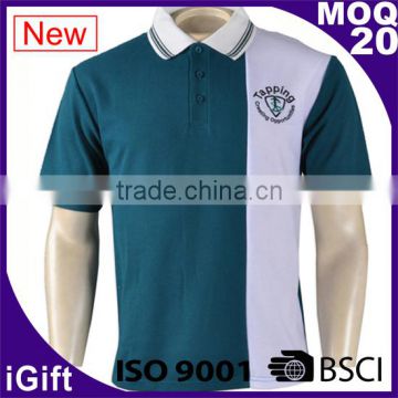 Fashion School Uniform boys cotton polo shirt sport shirts T-shirt