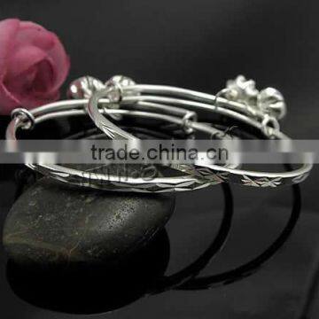 925 Sterling Silver Children Bangle Silver Bracelet 925 Silver Bracelet Magnetic Bracelet photo-3