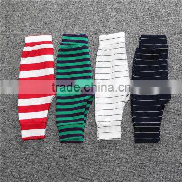 Latest Design Stripe Terry Fabric Kids Boys Harem Pants photo-2