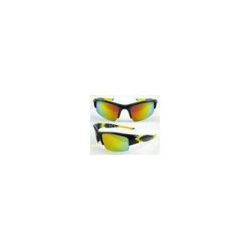 Fashion Colorful Lens High Velocity Impact Sports Sunglass With Uv400 Protection Bp-6211