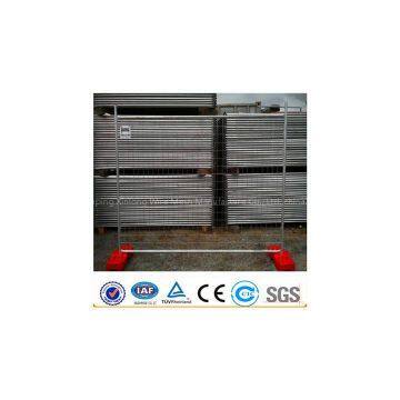 Electro Galvanized Pedestrian Control Portable Tube Temporary Fencing photo-2