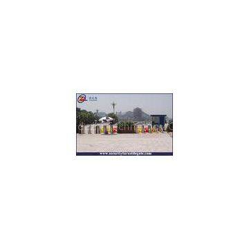 Scenic Ticketing System Automatic Tripod Turnstile Gate with bar code reader