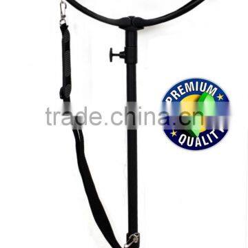 HAND MADE STRONG LEATHER SHOOTING STICK RACING FOLDING SEAT SHOWS CHAIR STOOL