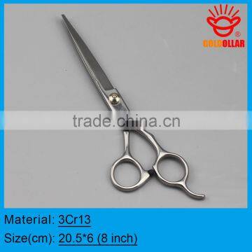 3Cr13 stainless steel hair scissors 8 inch set of two pieces