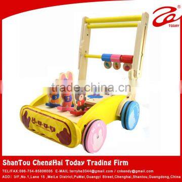 2015 New model wooden baby walker wholesale