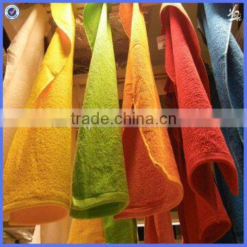 Absorbent organic bamboo hair towel wraps