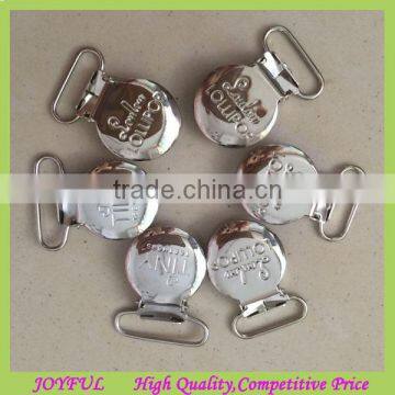 Wholesale Cheap OEM Logo Metal Suspender Clips
