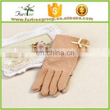 fashion custom summer uv protection cheap lace hand driving gloves wholesale