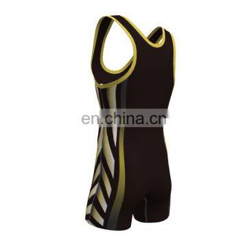 Cheap Custom Sublimated Wrestling Singlets photo-3