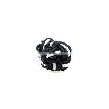 silk knot elastic cufflinks