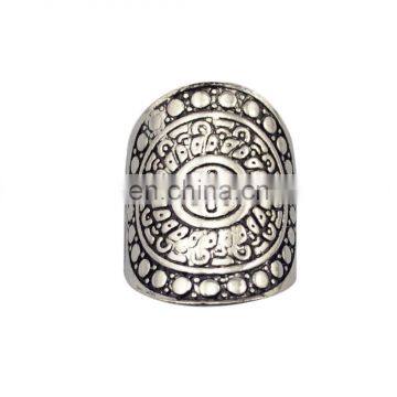 Delicate Arrow Flower Engraved Rings Fashion Sparking Rings Jewelry photo-3