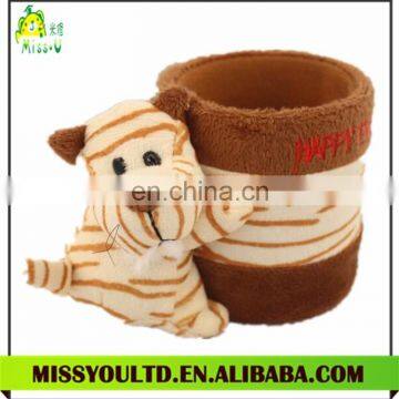 Creative cute plush tiger brush pot wholesale