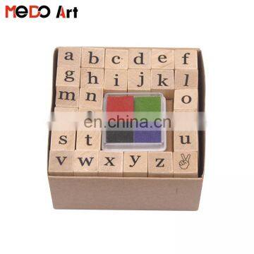 2017 Hot Sales Custom Kids Rubber Stamp Letters Embossing Stamp Kit photo-2