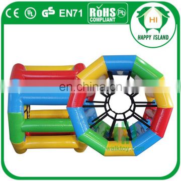 PVC inflatable water toys human hamster inflatable water wheel