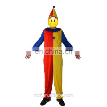 MCH-2368 Wholesale 2017 hot new products cosplay costume Carnival clowns circus costume funny adult clown costume for Halloween