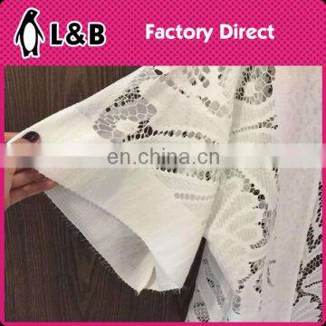 2016 Latest Designer Floral Lace Striped Lace Blouse White for Fat/thin Women/girl New Fashion Lace Blouse Designs photo-3