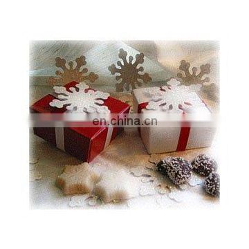 Box of Snowflake Chocolates or Soaps