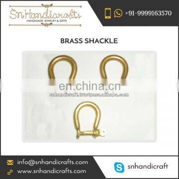 U Shaped Pin Brass Shackle for Bulk Buyers at Low Price