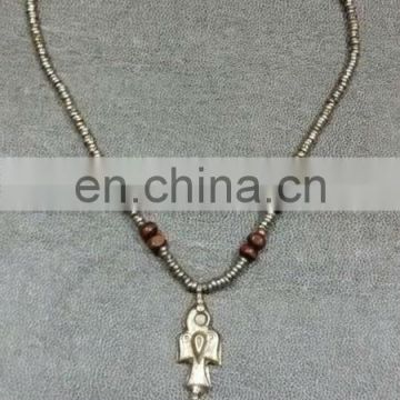 (KN-002) Afghan Gems Tribal Necklace