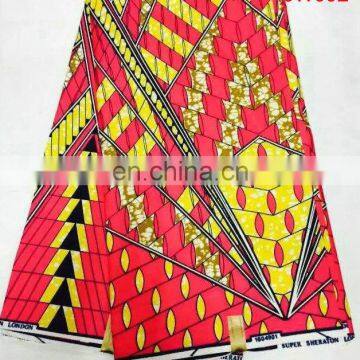Veritable Wax Block Prints Fabric Real Wax African Wax Fabric JW090 photo-3