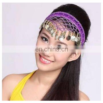 P-9035 Arabic professional adult and kid belly dance headwear accessory