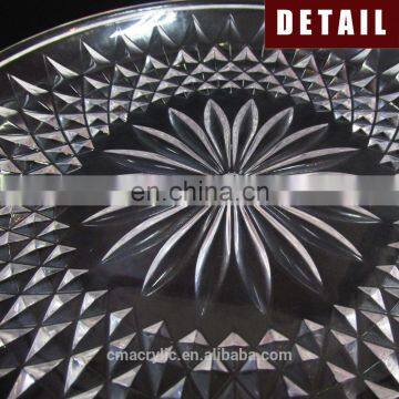 Chinese Factory Direct Selling Beautiful Clear Acrylic Fruit Tray for Home photo-3