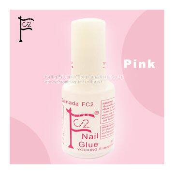 5g pink Nail glue cyanoacrylate nail art for stick fake