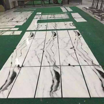 Панда белый мраморный плиточный материал photo-2