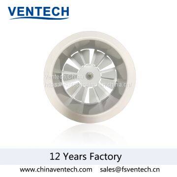 adjustable aluminum round swirl air diffuser factory