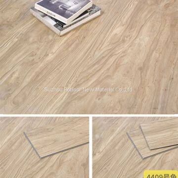 plastic flooring sheet tiles slotted click lock 4.2mm thickness 0.2mm wear layer