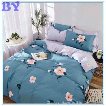 100 Polyester Microfiber Disperse Printed Bad Sheet Fabric photo-2