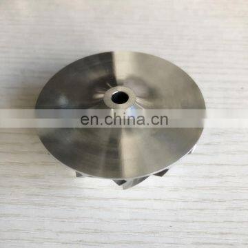 TD05H Reverse 7+7 Blades 49.33/65.00mm Turbo Milling/aluminum 2618/billet Compressor Wheel photo-4