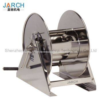 Factory direct supply garden watering stainless steel hose reel for 50m 3/8