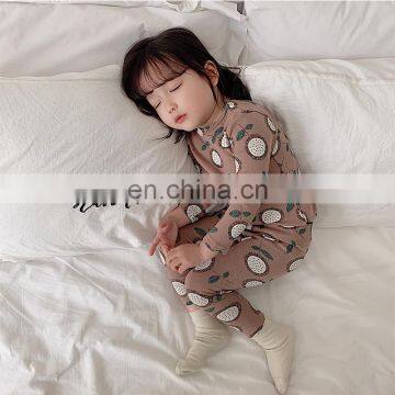 4050/comfortable and Soft Clothes for Children Boy and Girl Fashion Clothing Sets Kids Pajamas Sets photo-3