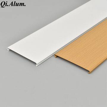 Metal Aluminium Ceiling Mill Finish Decorative Ceiling Panel Fire Rated photo-2