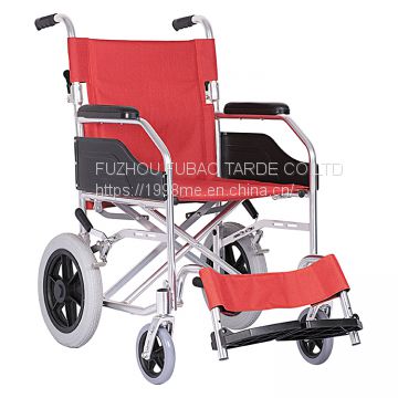 folding elderly Lightweight Aluminum Wheelchair/disabled wheelchair