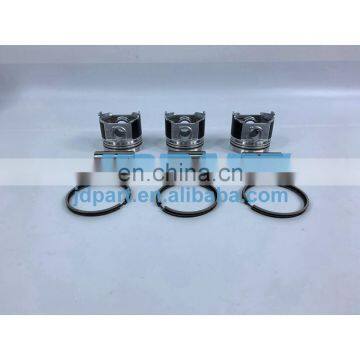 3LD1 Pistons With Piston Ring Set For Isuzu