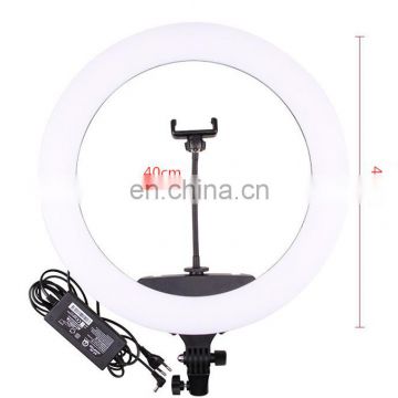 Camera Phone Video Led Light 18" 65W LED Ring Light 5600K Photography Dimmable Ring Lamp