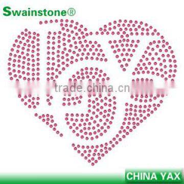 1103 Free Sample! Flat Back Hot Fix Rhinestone Transfer,wedding Dress Rhinestone Transfer, Fashion Dress Rhinestone Transfer photo-2
