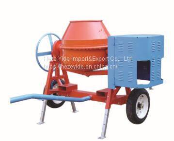 FB350L 350L mini drum portable  concrete mixer with diesel engine