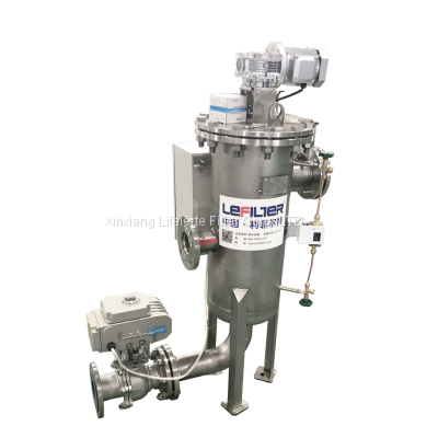 Industrial automatic self-cleaning filters for waste water treatment