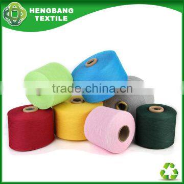 2015 New Recycle Regenerated Cotton Polyester Open End Blended Yarn Mills for Socks photo-6