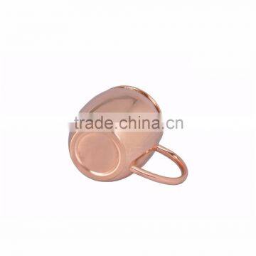 Non Hammered Copper Mug, 16 Oz Smooth Plain Copper Moscow Mule Mug photo-2