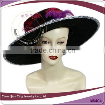 Hot sale cheap womens hot pink adult party hats for sale